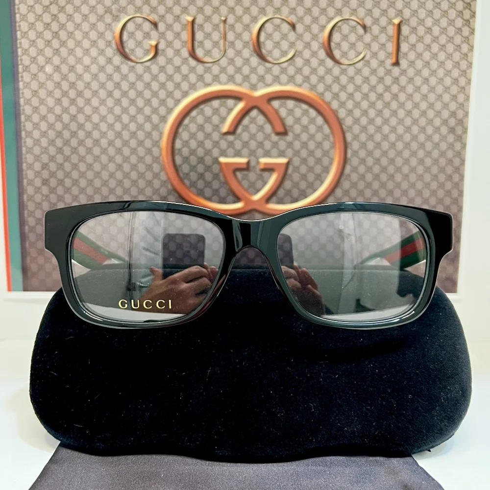 NEW GUCCI GG03430 Glasses in color 007 (Black)